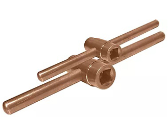 Copper Titanium Non-Sparking Gas Cylinder Keys