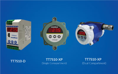 Loop Powered Temperature Transmitter TT7S10-D & TT7S10-XP
